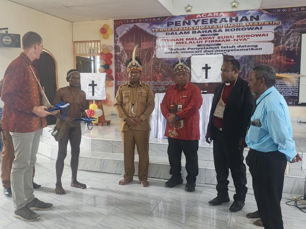 Dedikasi Kitab Markus Bahasa Korowai