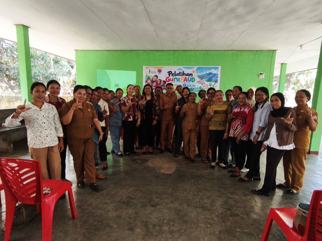 Perkuat Kualitas Pembelajaran PAUD, Suluh Insan Lestari dan Dinas Pendidikan Kabupaten Lembata Gelar Pelatihan Guru